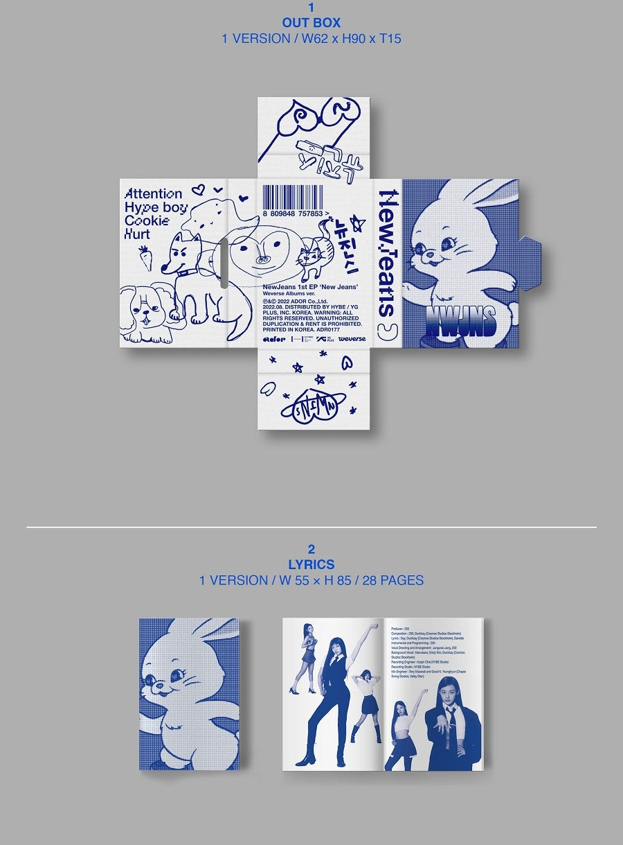 NewJeans - New Jeans [Weverse Albums Ver] - K-Pop Time